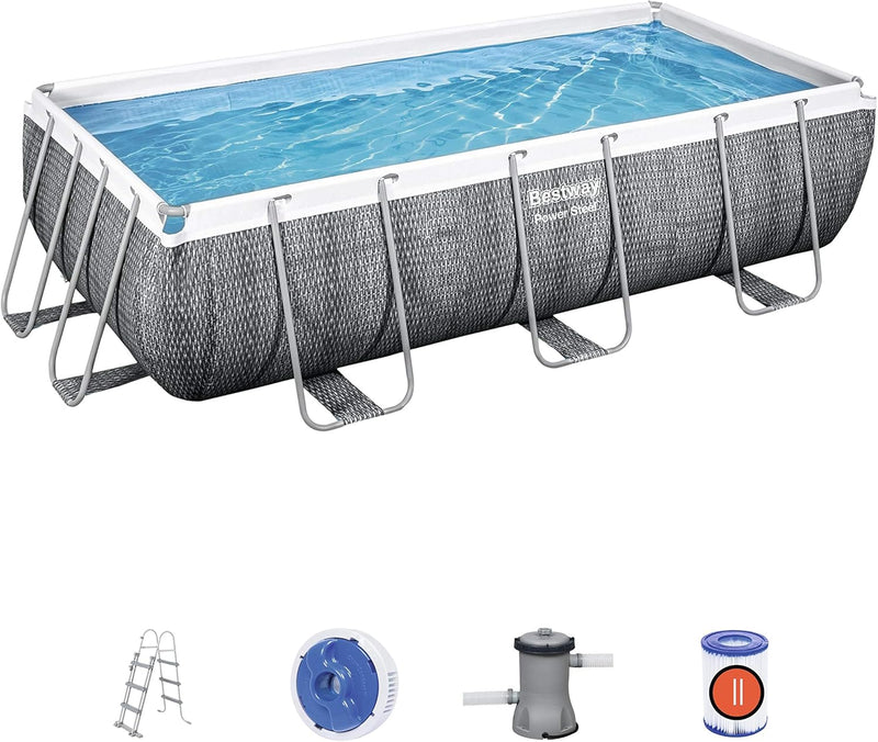 13'3" x 6'7" x 39.5"/4.04m x 2.01m x 1.00m Rectangular Pool Set