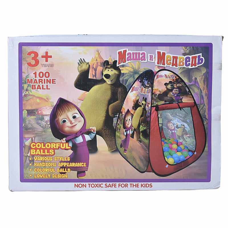 Masha and Bear Colorful Balls