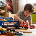 Lightning McQueen Racing Truck