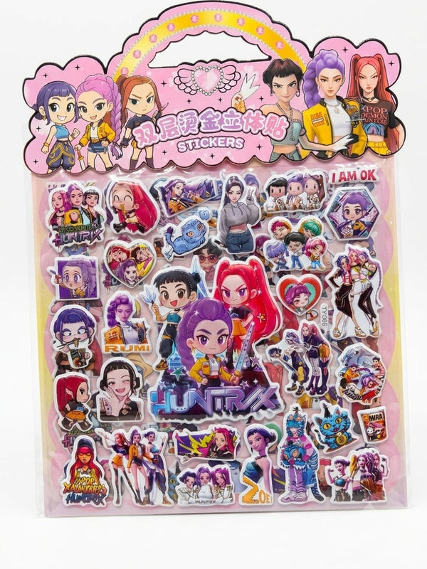 Huntrix Stickers Set