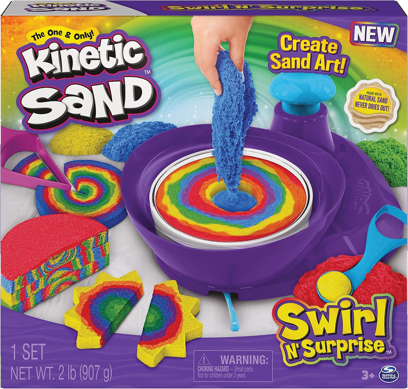 Kinetic Sand Swirl N' Surprise