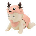 Crawling Baby Doll with Antlers