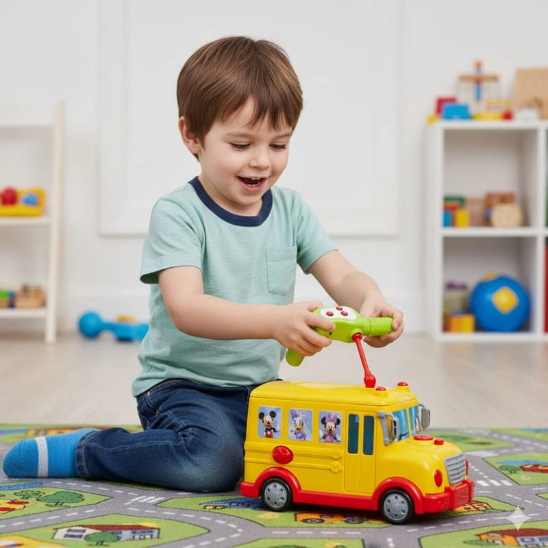 Mickey Mouse Bus Playset