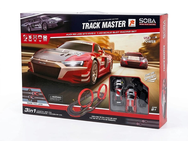 Audi R8 LMS Slot Racing Set
