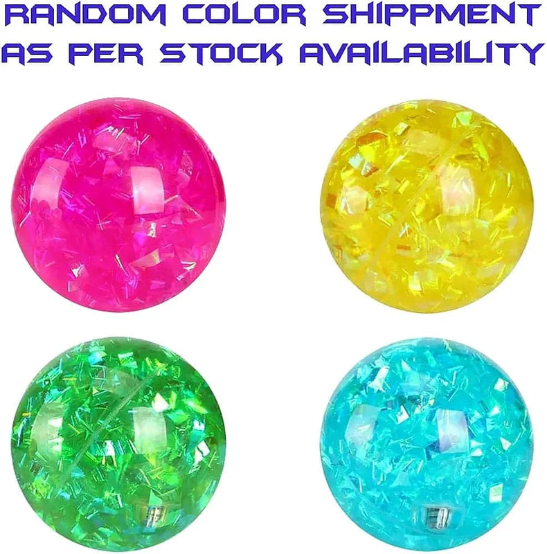Blue Glitter Stress Ball