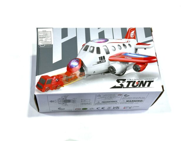 Stunt Catapult Aircraft Toy Set