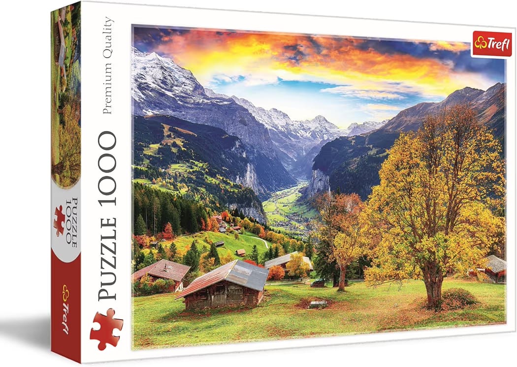 Puzzles - "1000" - A picturesque alpine village