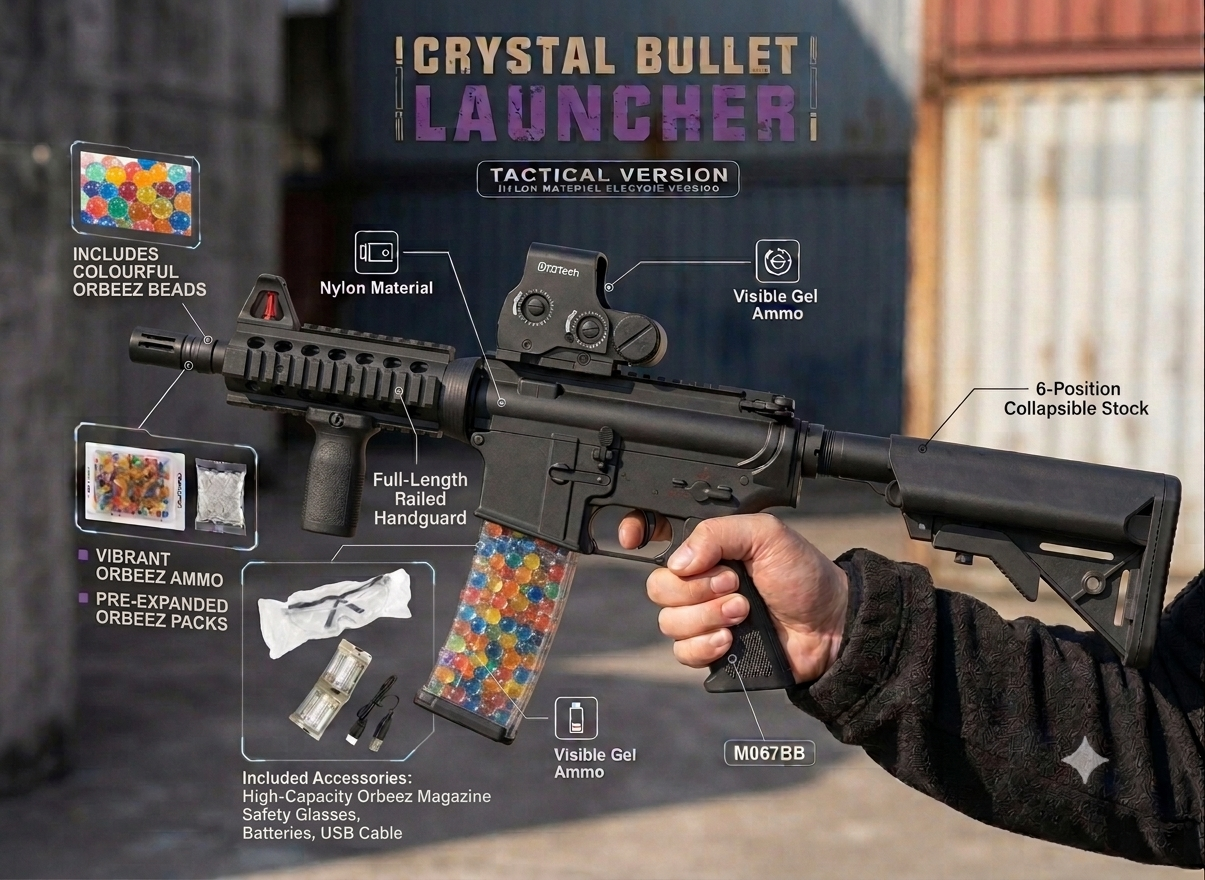 M416 / The fun and safe gel ball blaster 🤩🔥💣