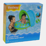 31.5" x 33.5"/80cm x 85cm Splash Star Shaded Baby Boat