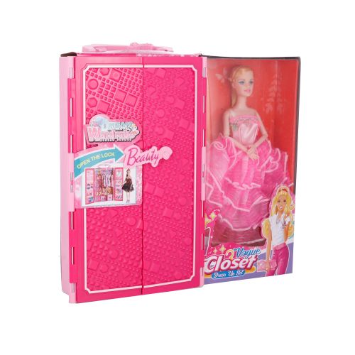 3A Girls Set of Bride and Tools Inside the Wardrobe DSJ948 - Multi Color