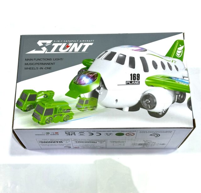 Stunt Aircraft Toy with Light and Music