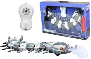 Remote Control Robot Centipede Toy, LED Light Effects, RC Robotic Insect, Interactive Electronic Pet