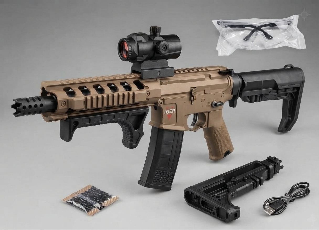 M416 / Electric toy gun that fires gel balls 🤩👻🧨