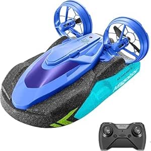 Alligator Amphibious Rc Boat For 14 Years And Above - Blue