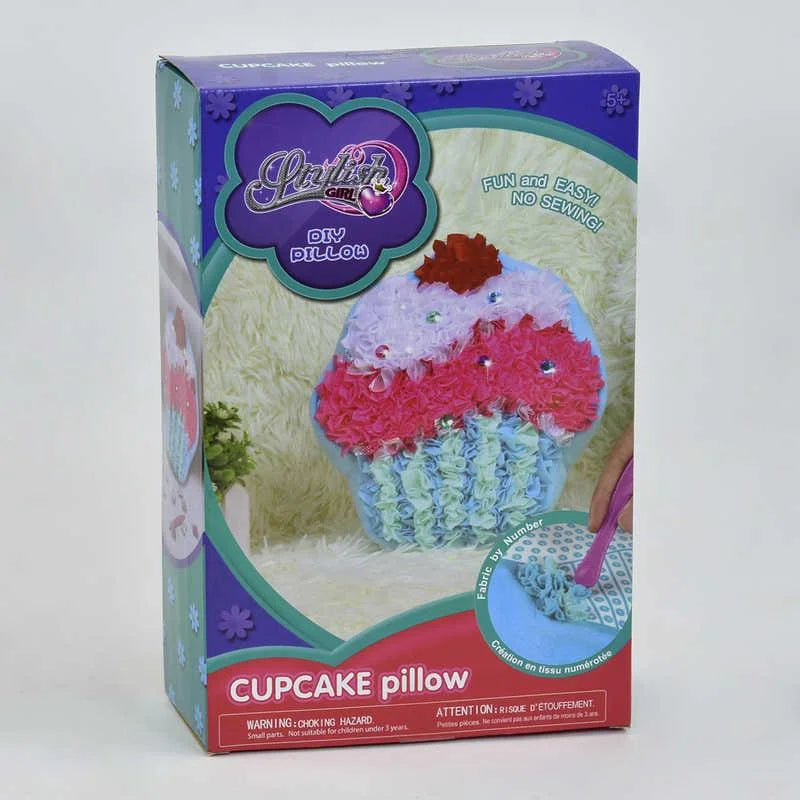 DIY Cupcake Pillow Kit