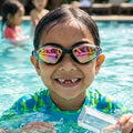 Professional Anti-Fog Swimming Goggles with UV Protection & Hard Case
