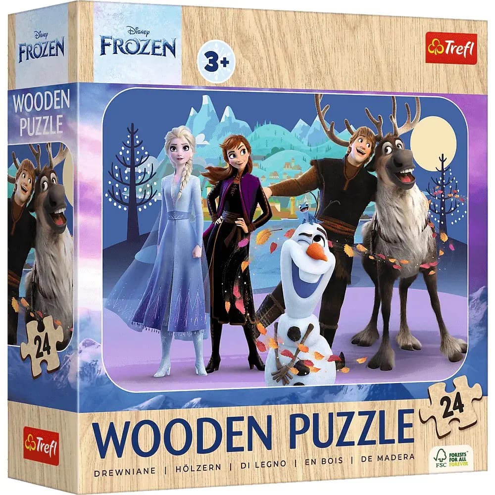 Trefl, Puzzle, Magical Journey, Disney Frozen 2, 24 Maxi Pieces