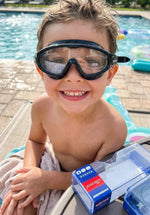 Anti-Fog High-Definition Panoramic Swimming Goggles for Kids & Teens