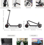 iGlide™ 8.5" Folding Electric Scooter (Black)