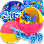 Character Toy Ball Set, Decorative Carriage Design, Blue and Pink