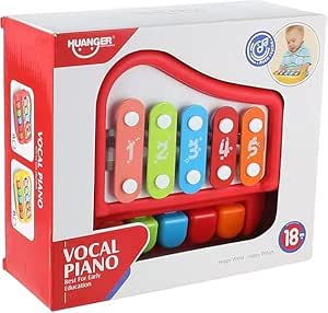 Vocal Piano with Five Tones - Multi Color