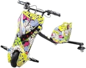 36 Volt Bluetooth 3 Speeds Scooter Drift, Multicolor