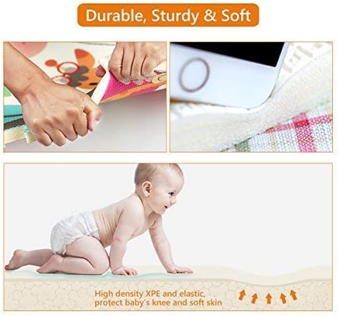 Foldable Baby Play Mat Early Double Side Soft Baby Play Crawl Floor Mat