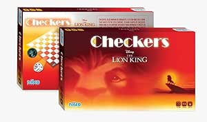 Nilco Disney Lion King Checkers Game