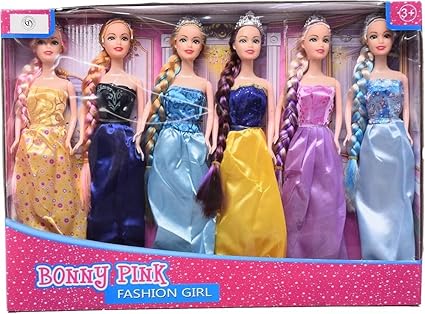 Bunny Pink Fashion Dolls