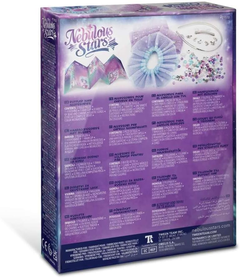 Nebulous Stars Ruffle Headband DIY Hair Accessories