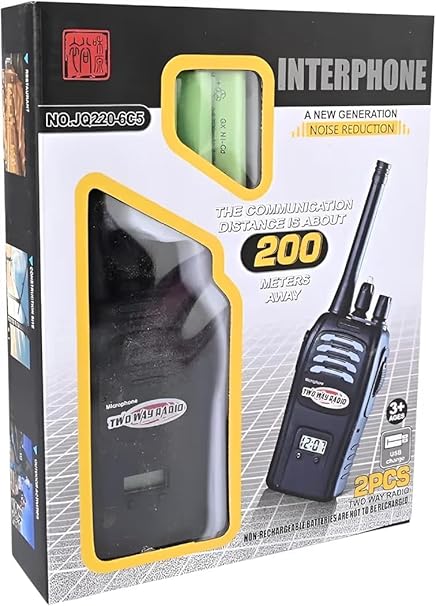 Two-Way Radio Set with 200m Rang