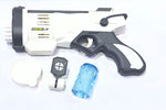 Electric Bubble Gun with Lights, Battery-Powered, Kids Toy Gun with Bubble Solution, Ages 3+