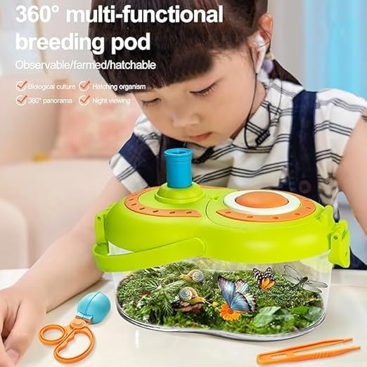 Bug Catcher Kit for Kids - Insect Exploration Toy Set with Magnifying Glass, Insect Catcher, and More - Great Gift for Boys and Girls