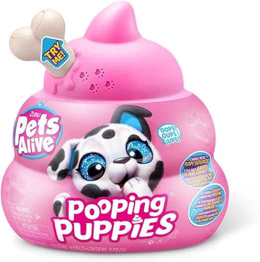 Zuru Pets Alive Pooping Puppies 9542 Multicolor