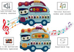 Musical Police Car Piano Toy, Educational Learning Keyboard