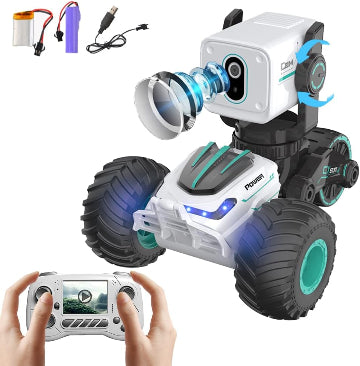 3T6B Off-Road Remote Controlled Car with 1080P Camera, Voice Mode, Controllable Camera, Truggy for Tech Enthusiasts, Ages 12 and Up