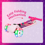 SPARTAN Disney Princess 3 Wheel Light Up Scooter for Kids