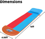 16'/4.88m Tsunami Splash Ramp Double Slide