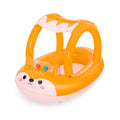37" x 26"/94cm x 66cm Friendly Fox Shaded Baby Boat
