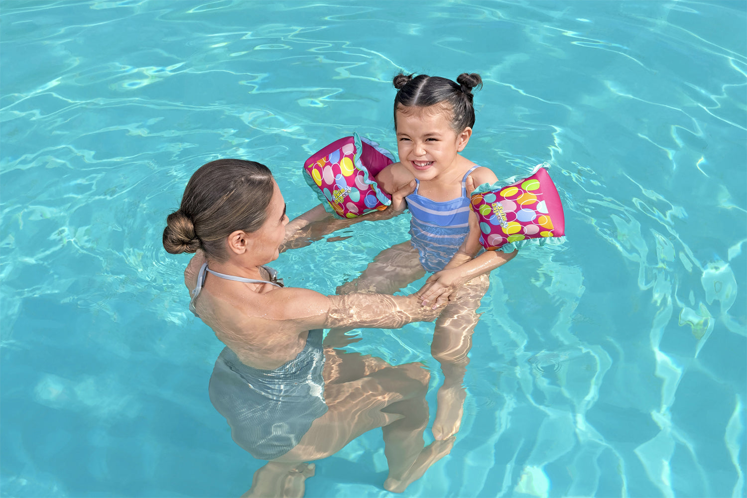 AQUASTAR FABRIC ARMBANDS S/M