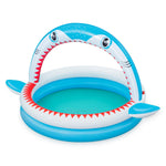 Bestway 64" x 50" x 36"/1.63m x 1.27m x 92cm Sharktastic Sprinkler Play Pool