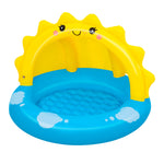 Bestway 40" x 38" x 28"/1.01m x 97cm x 71cm Sunny Days Shaded Kiddie Pool