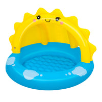 Bestway 40" x 38" x 28"/1.01m x 97cm x 71cm Sunny Days Shaded Kiddie Pool