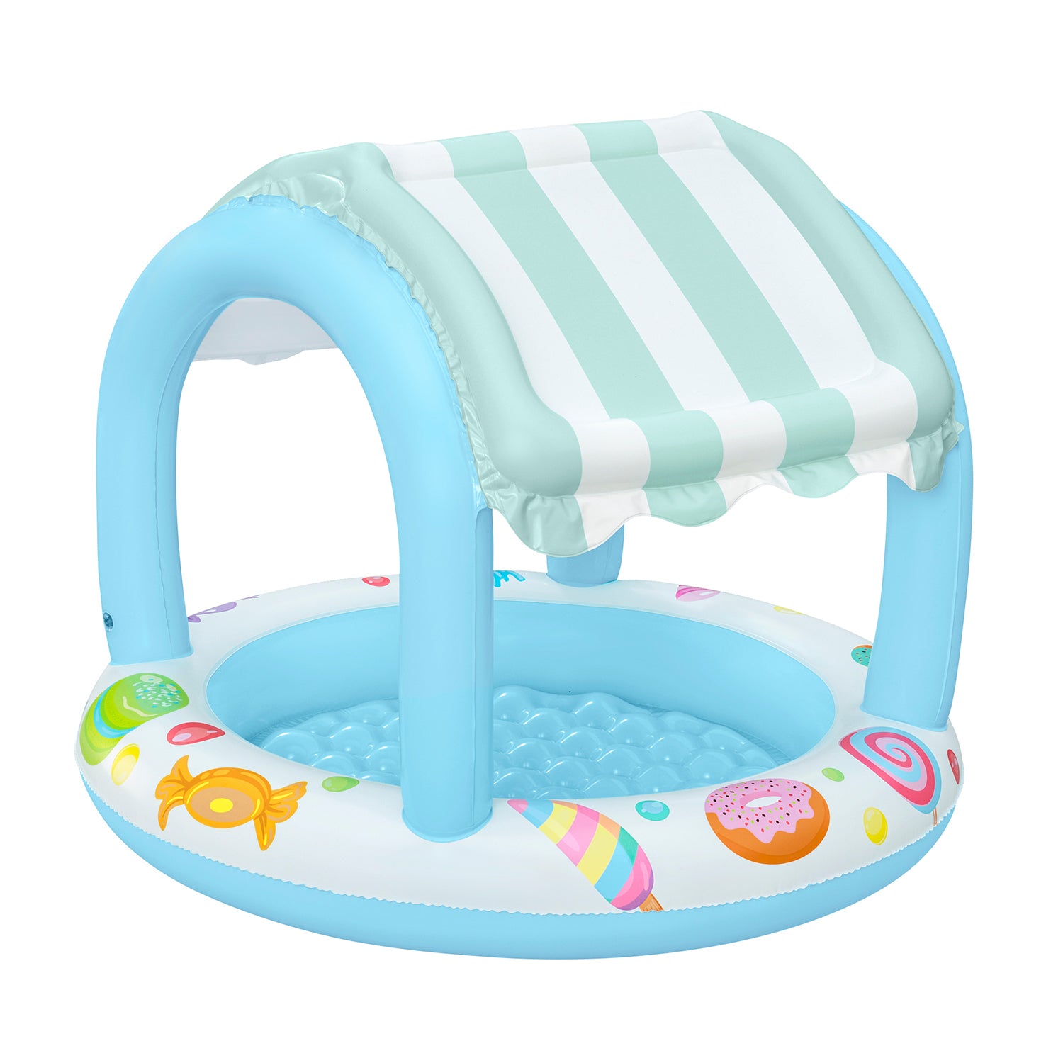 Bestway Φ41" x H33"/Φ1.04m x H84cm Sweet Shoppe Shaded Kiddie Pool