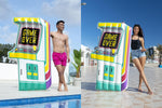 71" x 44"/1.81m x 1.12m Aqua Arcade Pool Float