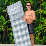 6'2" x 28"/1.88m x 71cm Metal Tech Lounge