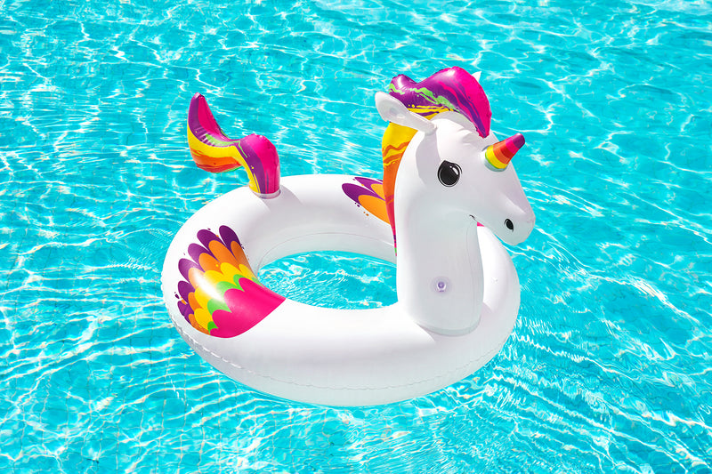 47" x 36"/119cm x 91cm Fantasy Unicorn Swim Tube
