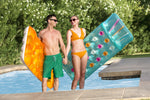6'2" x 28"/1.88m x 71cm Summer Colors Floating Mat