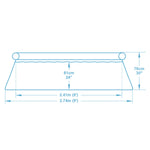 Bestway 9' x 30"/2.74m x 76cm OctoPool