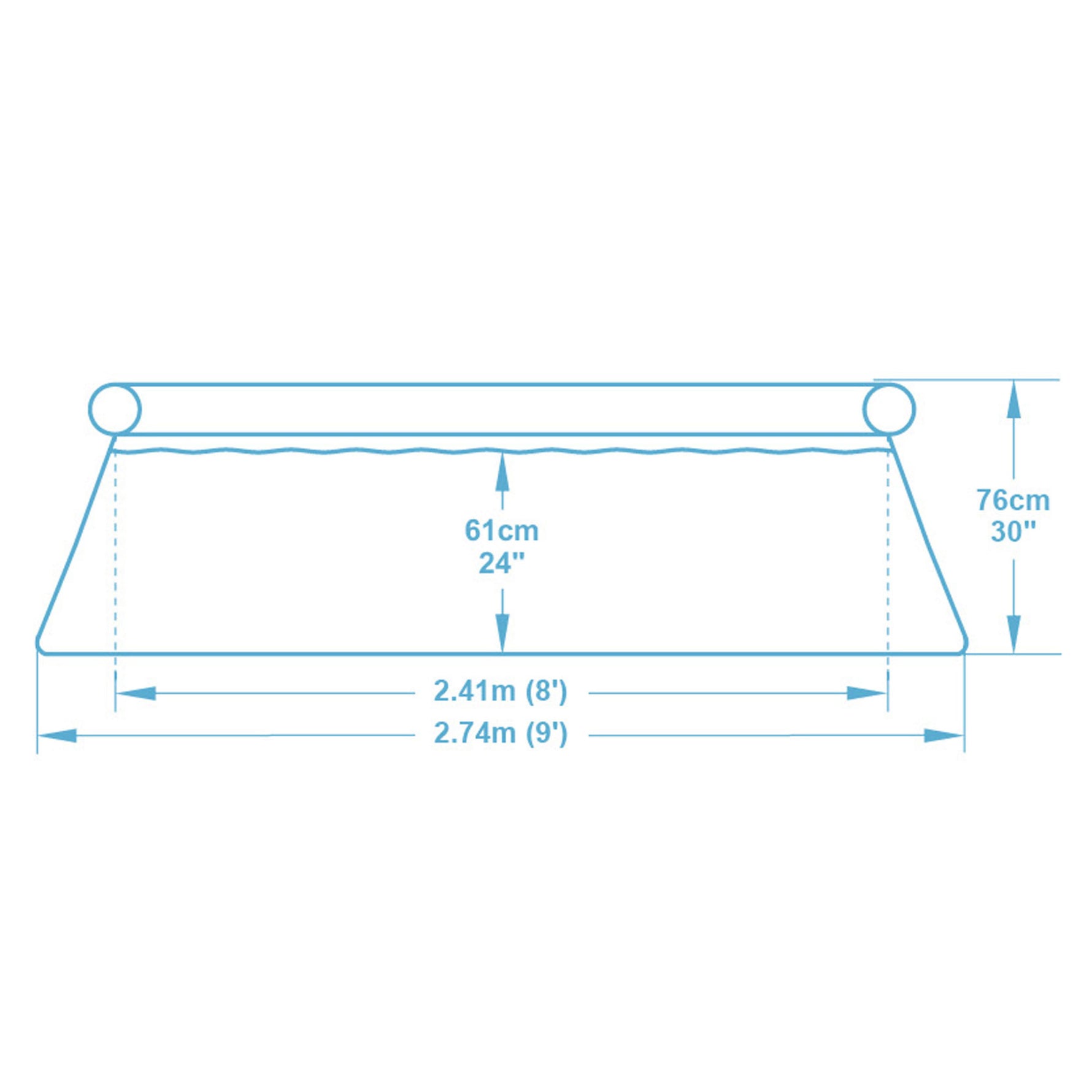Bestway 9' x 30
